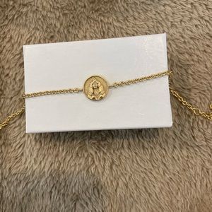 Cleopatra coin bracelet
